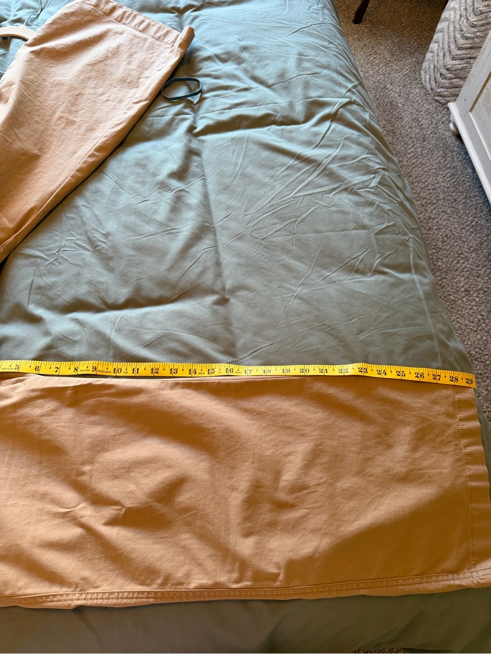 L.L. Bean Lakewashed Pull-on Wide-Leg Chinos - Picture 3 of 9